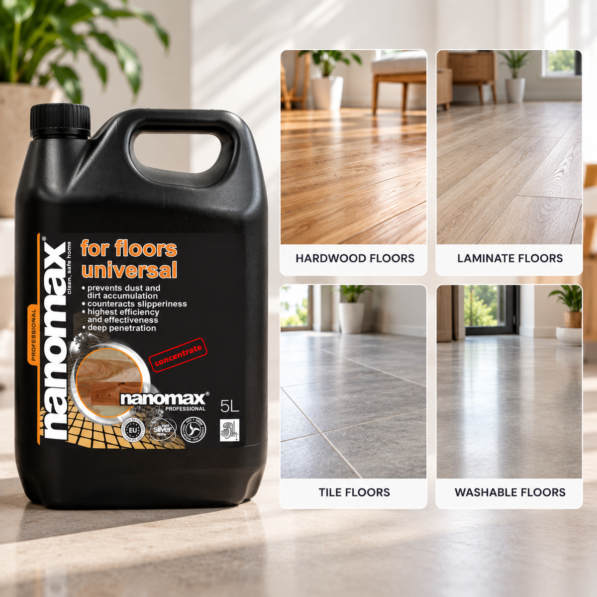 NANOMAX PRO Universal-Bodenreiniger – Produktgalerie, Bild 3