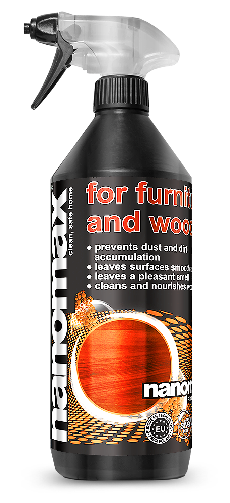 NANOMAX PRO Möbel- und Holzreiniger – Produktgebinde (1-Liter-Flasche)