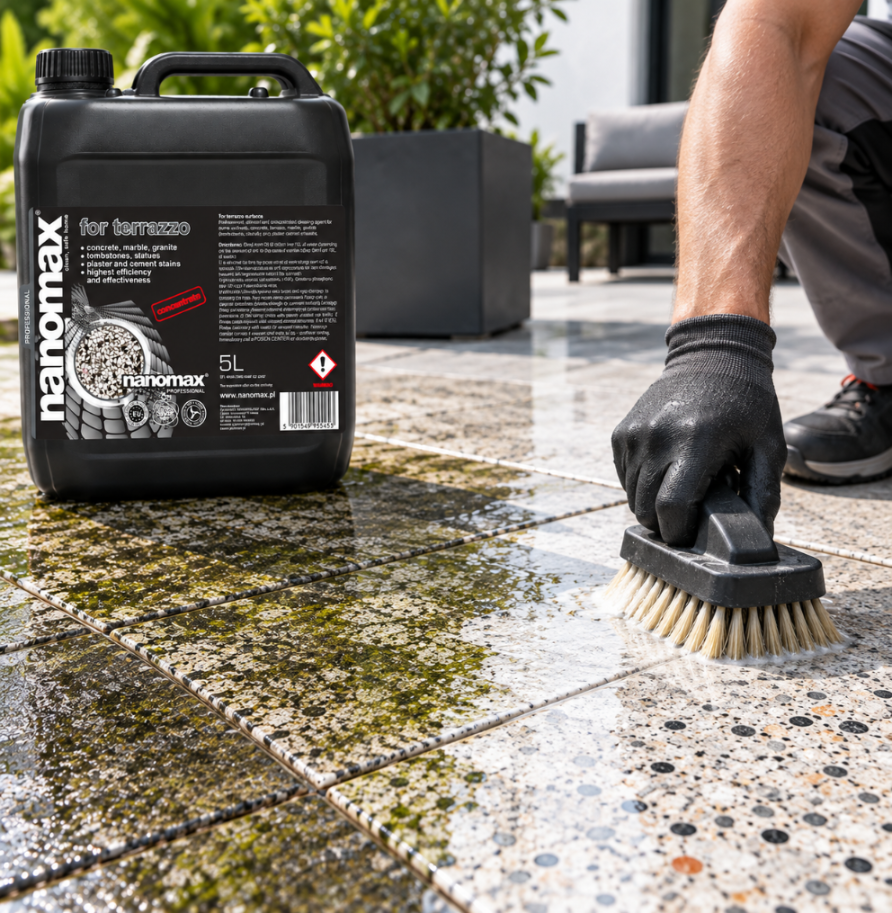 NANOMAX PRO Stein-, Pflaster- und Terrazzoreiniger für Böden – Produktgalerie, Bild 4