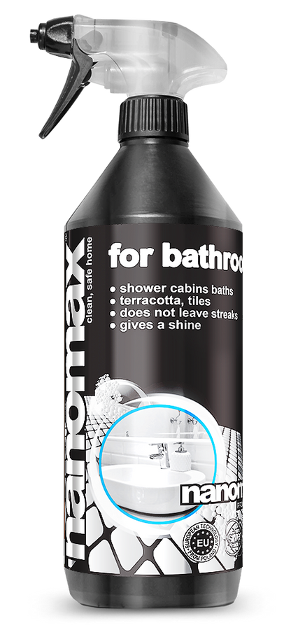 NANOMAX PRO Bad- und Sanitärreiniger – Produktgebinde (1-Liter-Flasche)