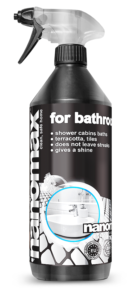 NANOMAX PRO Bad- und Sanitärreiniger – Produktgebinde (1-Liter-Flasche)