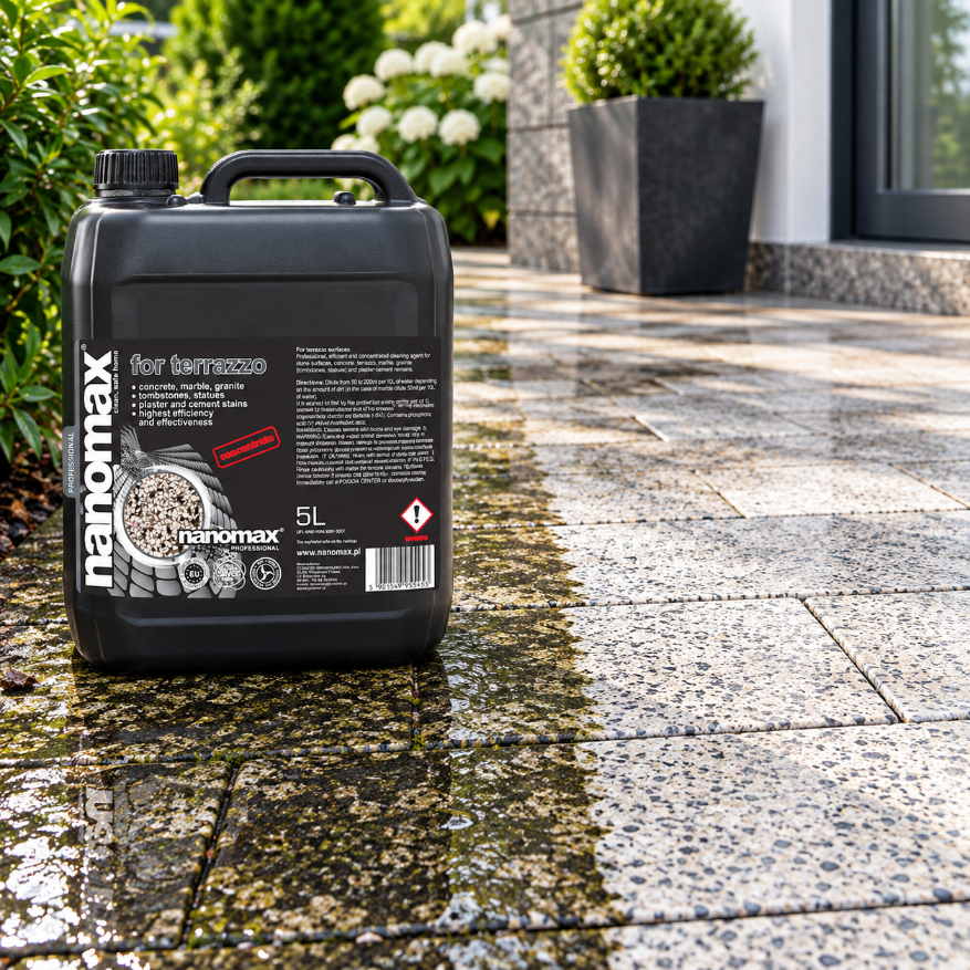 NANOMAX PRO Stein-, Pflaster- und Terrazzoreiniger für Böden – Produktgalerie, Bild 2