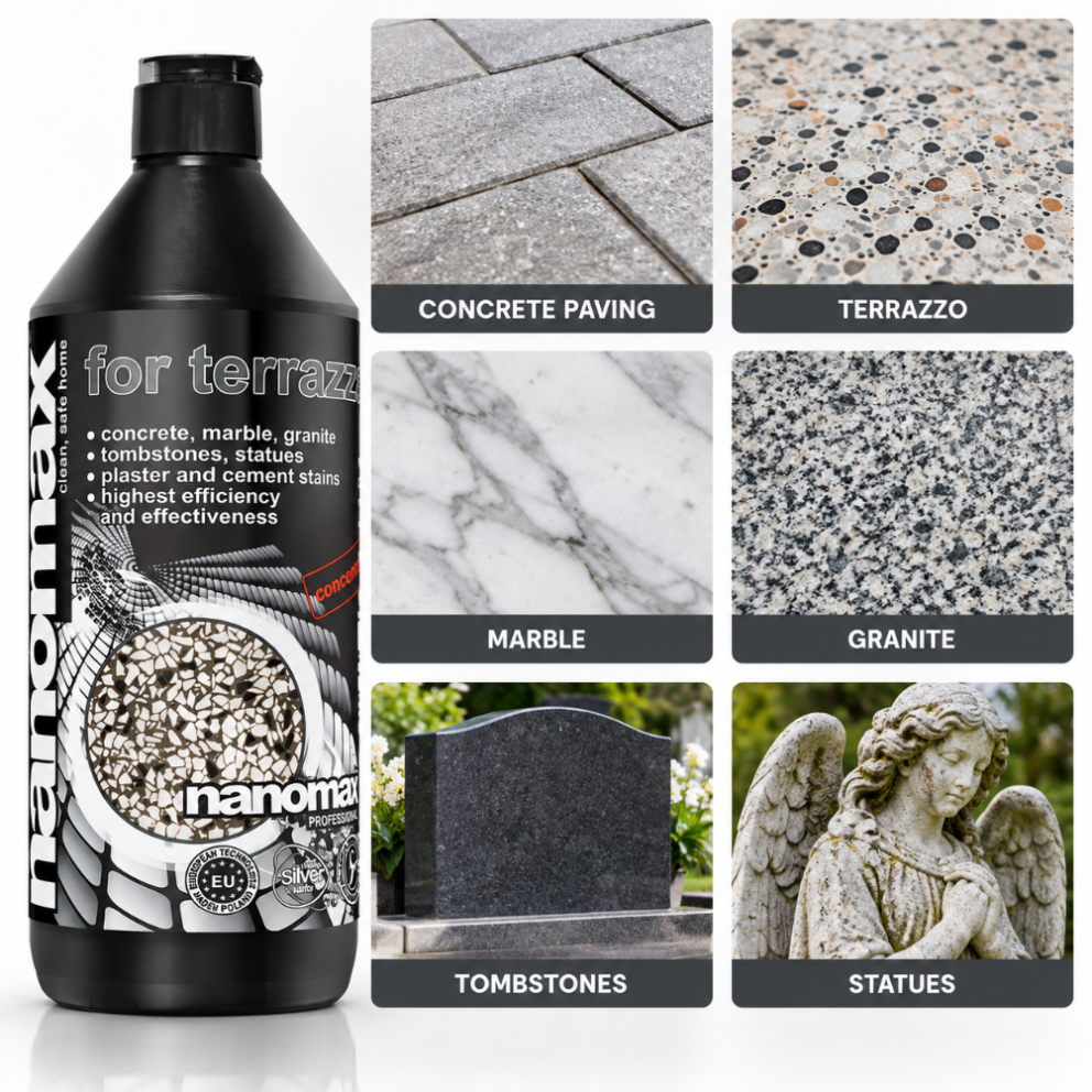 NANOMAX PRO Stein-, Pflaster- und Terrazzoreiniger für Böden – Produktgalerie, Bild 3