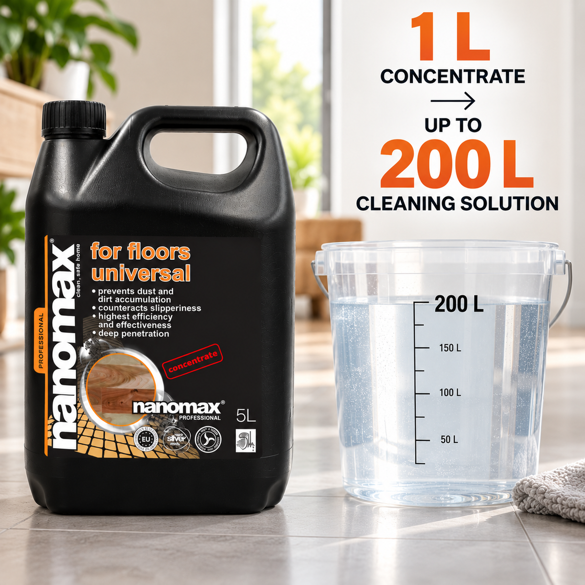 NANOMAX PRO Universal-Bodenreiniger – Produktgalerie, Bild 5
