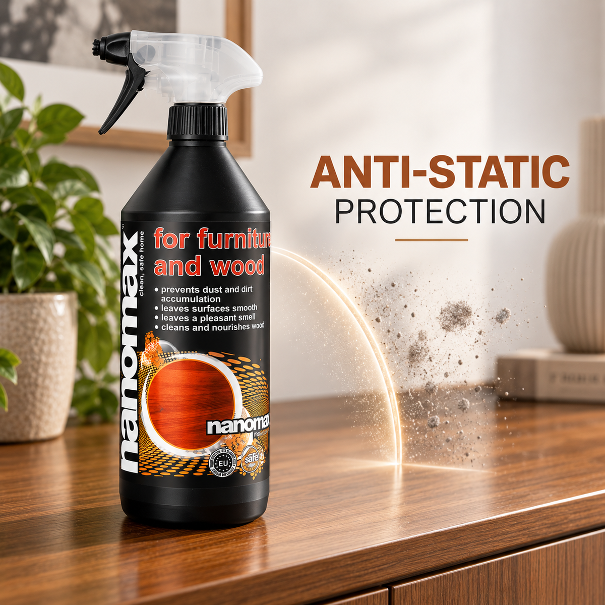 NANOMAX PRO Möbel- und Holzreiniger – Produktinformation